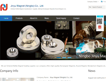 Tablet Screenshot of magnetbonwin.com